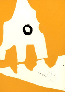Ten Works by Ten Painters: Untitled, from X + X 1964 Limited Edition Print - Robert Motherwell