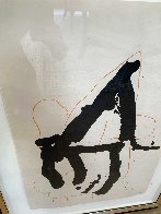 Beau Geste VII 1989 Limited Edition Print by Robert Motherwell - 2 Beau Geste VII 1989 Limited Edition Print by Robert Motherwell - 2