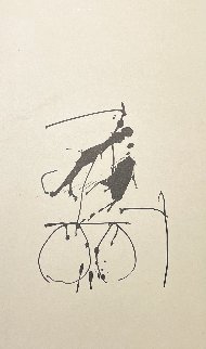 Three Poems: Untitled Lithograph  1987 Limited Edition Print - Robert Motherwell