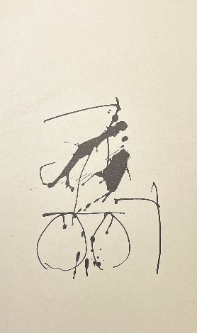 Three Poems: Untitled Lithograph  1987 Limited Edition Print - Robert Motherwell