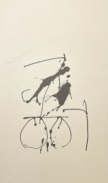 Three Poems: Untitled Lithograph  1987 Limited Edition Print by Robert Motherwell