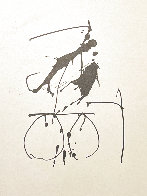Three Poems: Untitled Lithograph 1987 Limited Edition Print by Robert Motherwell - 1 Three Poems: Untitled Lithograph 1987 Limited Edition Print by Robert Motherwell - 1
