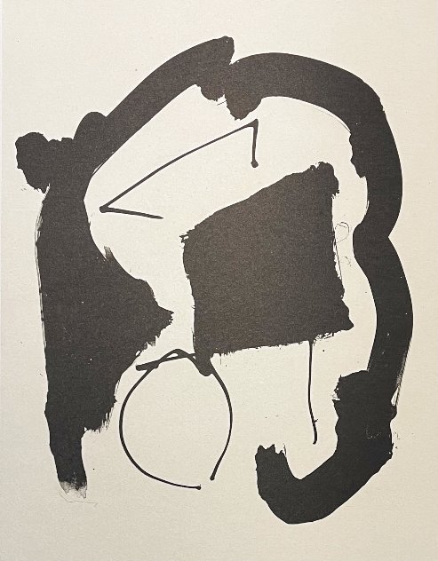 Untitled (Three Poems II) 1987 Limited Edition Print by Robert Motherwell