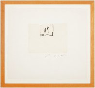 Phoenician Etching 1977 Limited Edition Print by Robert Motherwell - 1 Phoenician Etching 1977 Limited Edition Print by Robert Motherwell - 1