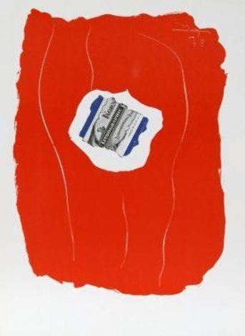 Tricolor 1973 HS Limited Edition Print - Robert Motherwell