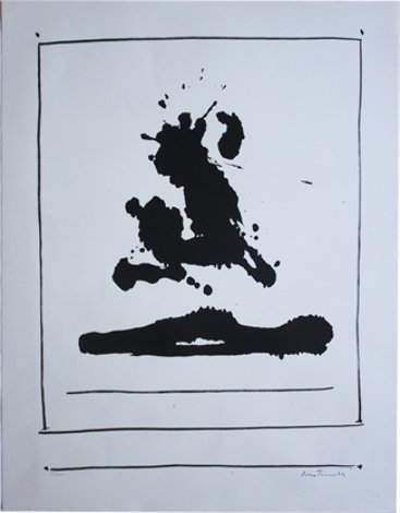 Untitled (Beside the Sea, From New York International Portfolio) 1966 - Early Limited Edition Print - Robert Motherwell