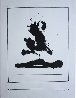 Untitled (Beside the Sea, From New York International Portfolio) 1966 - Early Limited Edition Print by Robert Motherwell - 0