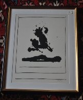 Untitled (Beside the Sea, From New York International Portfolio) 1966 Limited Edition Print by Robert Motherwell - 1 Untitled (Beside the Sea, From New York International Portfolio) 1966 Limited Edition Print by Robert Motherwell - 1