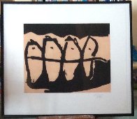 Wanderers AP 1985 Limited Edition Print by Robert Motherwell - 1 Wanderers AP 1985 Limited Edition Print by Robert Motherwell - 1