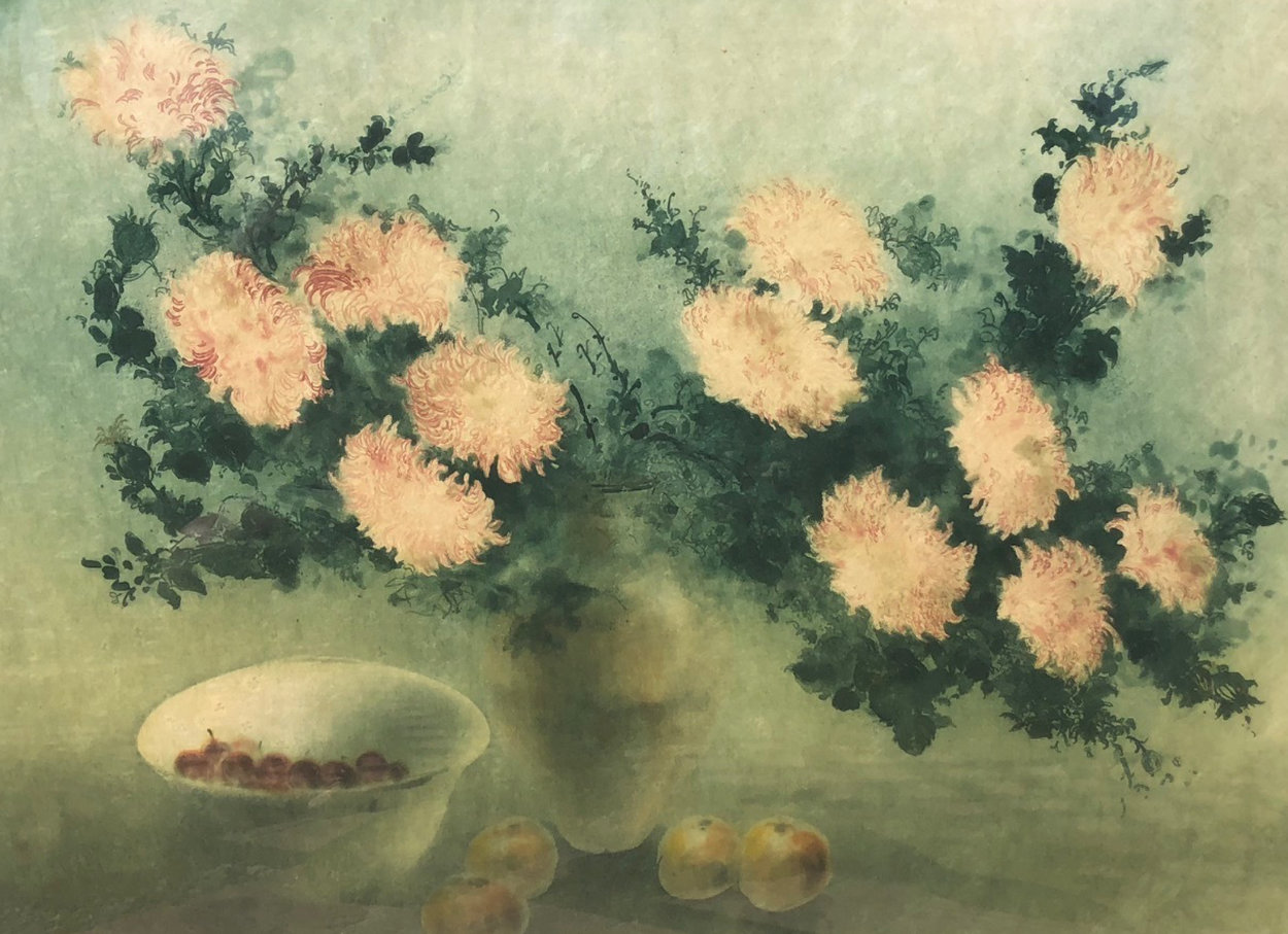 Chrysanthemums 1980 Limited Edition Print by Kaiko Moti Chrysanthemums 1980 Limited Edition Print by Kaiko Moti