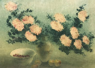 Chrysanthemums 1980 Limited Edition Print by Kaiko Moti - 0 Chrysanthemums 1980 Limited Edition Print by Kaiko Moti - 0