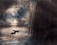 Rare Set of 5 Untitled Animal Etchings 1964 Limited Edition Print by Kaiko Moti - 3 Rare Set of 5 Untitled Animal Etchings 1964 Limited Edition Print by Kaiko Moti - 3