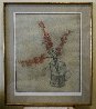 Orange Blossoms in a Vase 1980 Limited Edition Print by Kaiko Moti - 1