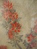 Orange Blossoms in a Vase 1980 Limited Edition Print by Kaiko Moti - 3