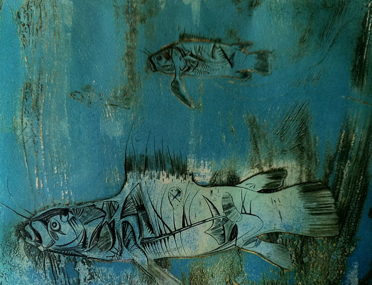 Coelacanthes AP Limited Edition Print by Kaiko Moti Coelacanthes AP Limited Edition Print by Kaiko Moti