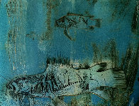Coelacanthes AP Limited Edition Print by Kaiko Moti - 0 Coelacanthes AP Limited Edition Print by Kaiko Moti - 0