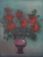 Fleurs Rouges 1975 Limited Edition Print by Kaiko Moti - 1 Fleurs Rouges 1975 Limited Edition Print by Kaiko Moti - 1