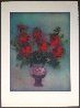 Fleurs Rouges 1975 Limited Edition Print by Kaiko Moti - 2