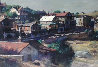 Jerome Arizona 33x56 - Huge Original Painting by Fil Mottola - 5