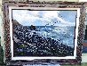 Sparking Sea 1970 40x50 Huge Original Painting by Fil Mottola - 2