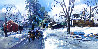 Winter in New England 1970 24x48 - Huge Original Painting by Fil Mottola - 0