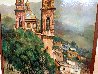 Taxco 57x33 - Huge - Mexico Original Painting by Fil Mottola - 4