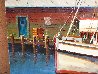 Noyo Bay, California 30x40 - Huge Original Painting by Fil Mottola - 3