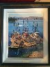 Fishing Boats At Morrow Bay, California 30x25 Original Painting by Fil Mottola - 2 Fishing Boats At Morrow Bay, California 30x25 Original Painting by Fil Mottola - 2