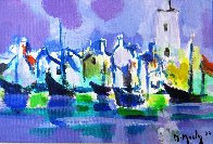 Maisons Bretonne a Pignon 2004 14x19 Original Painting by Marcel Mouly - 0 Maisons Bretonne a Pignon 2004 14x19 Original Painting by Marcel Mouly - 0