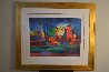 Port Au Moulin Rougue 2006 - France Limited Edition Print by Marcel Mouly - 2