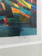 Bateaux Elevant Les Maison 1996 Limited Edition Print by Marcel Mouly - 3 Bateaux Elevant Les Maison 1996 Limited Edition Print by Marcel Mouly - 3