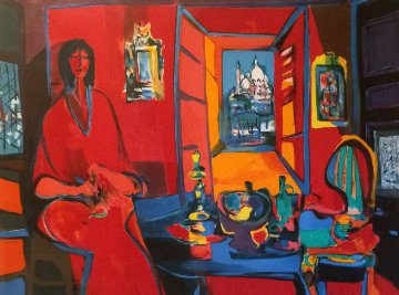 l'Interieur Venitien I Limited Edition Print - Marcel Mouly l'Interieur Venitien I Limited Edition Print - Marcel Mouly