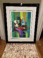 Compotier Blanc a Tableau Noir Limited Edition Print by Marcel Mouly - 1 Compotier Blanc a Tableau Noir Limited Edition Print by Marcel Mouly - 1