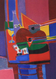 La Bouteille De Vodka Limited Edition Print - Marcel Mouly La Bouteille De Vodka Limited Edition Print - Marcel Mouly