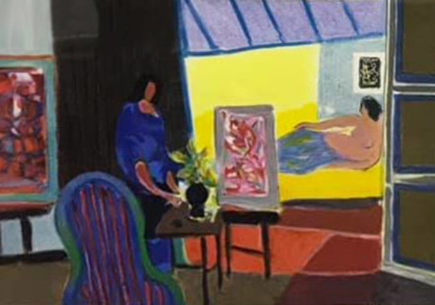 La Modele 2004 Limited Edition Print by Marcel Mouly La Modele 2004 Limited Edition Print by Marcel Mouly