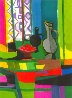 Crises Au Rideau African - Huge Limited Edition Print by Marcel Mouly - 0