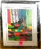 Crises Au Rideau African - Huge Limited Edition Print by Marcel Mouly - 1