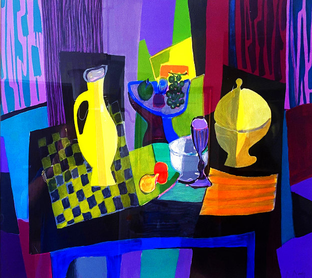 Picket Au Damier Soupiere Juan 1942 by Marcel Mouly