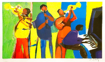 Guimette Jazz 2004 Limited Edition Print - Marcel Mouly Guimette Jazz 2004 Limited Edition Print - Marcel Mouly