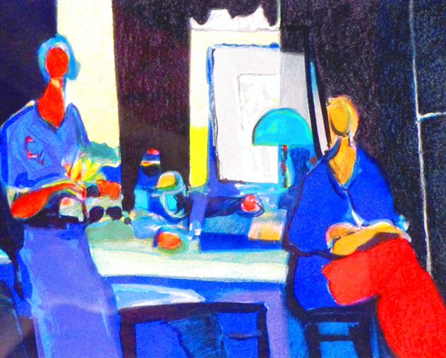 La Lampe Verte 1993 Limited Edition Print by Marcel Mouly