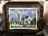 World Trade Center: Battery Park 2004 - New York - Twin Towers - NYC Limited Edition Print by Marcel Mouly - 1