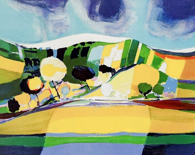 Les Grands Bles Grecs 2006 Limited Edition Print by Marcel Mouly