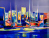 Port a La Nuit Bleue 2007 Limited Edition Print by Marcel Mouly - 0