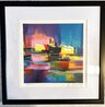 Bateaux au Ciel Rose et Bleu 2007 Limited Edition Print by Marcel Mouly - 1