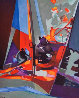 Regates De Nuit 1992 Original Painting by Marcel Mouly - 0