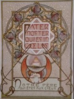 Le Pater - Notre Pere Qui Etes Aux Cieux (Our Father Who is in the Heavens) 1899 Limited Edition Print - Alphonse Mucha Le Pater - Notre Pere Qui Etes Aux Cieux (Our Father Who is in the Heavens) 1899 Limited Edition Print - Alphonse Mucha