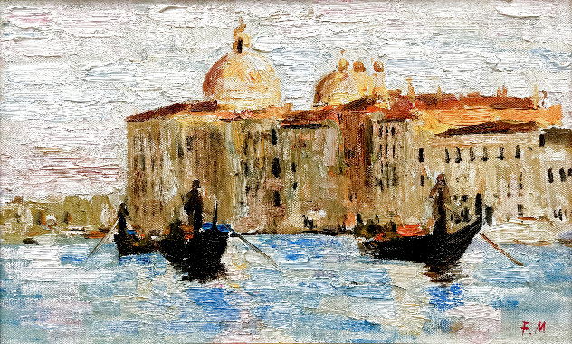 Venice 2017 17x23 - Italy Original Painting by Fedor Mukhin