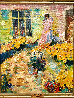 In the Garden 2014 34x30 Original Painting by Olga Mukhina - 3
