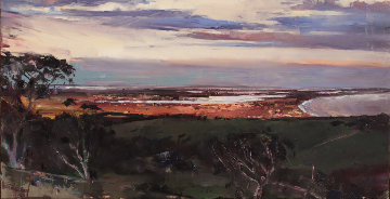 Rhapsody From White 2019 21x41 Original Painting - Kristian Mumford Rhapsody From White 2019 21x41 Original Painting - Kristian Mumford