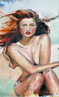 Innocence 2013 99x60 Original Painting - Kristian Mumford Innocence 2013 99x60 Original Painting - Kristian Mumford